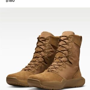 Men's Tan Lace-Up Boots